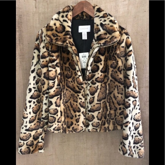 Jackets & Blazers - ⭐️New Cache Faux Fur Jacket⭐️